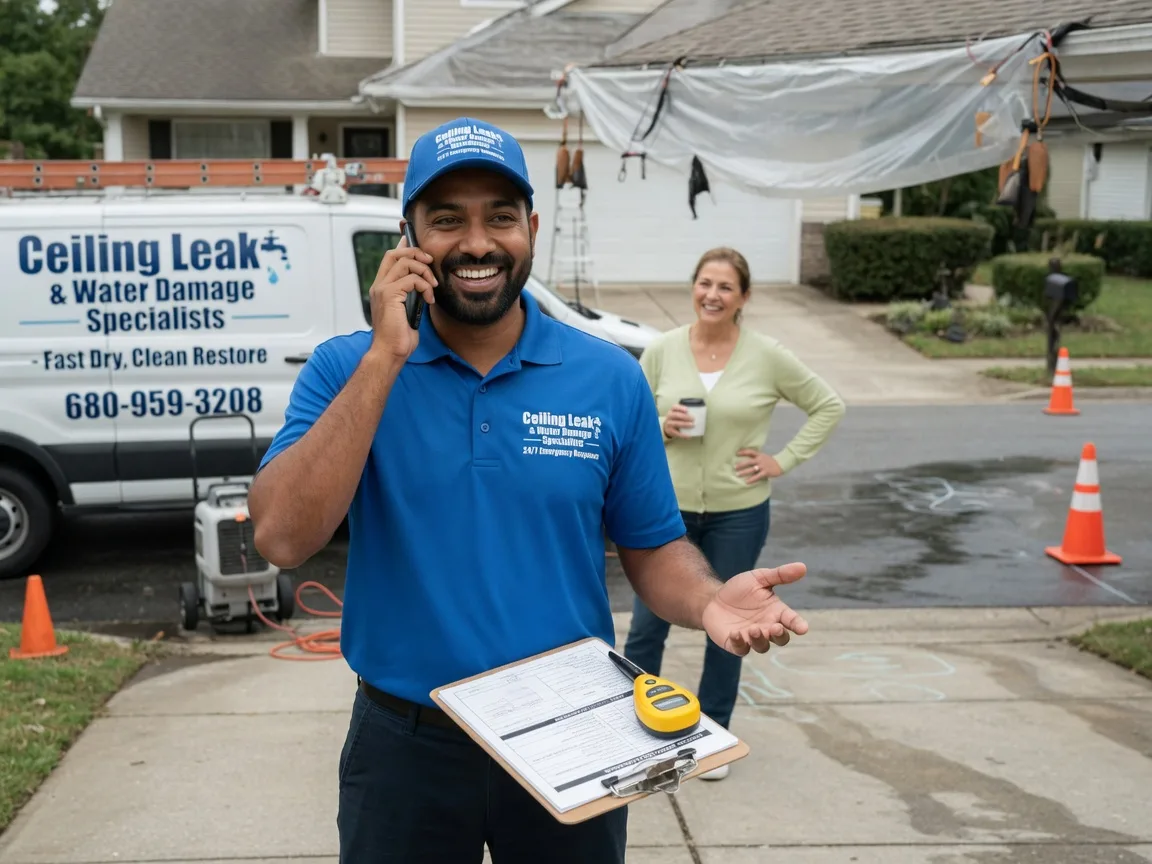 Ceiling Leak Cleanup Petersburg, MI FAQs